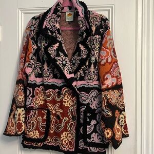 Farm rio mixed pattern cardigan